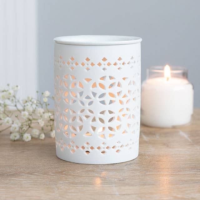 White Matte Wax Warmer