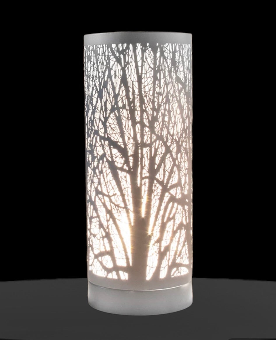 Tall White Tree Touch Burner