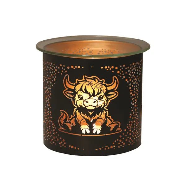 Highland Cow Tea-Light Burner/Candle Holder