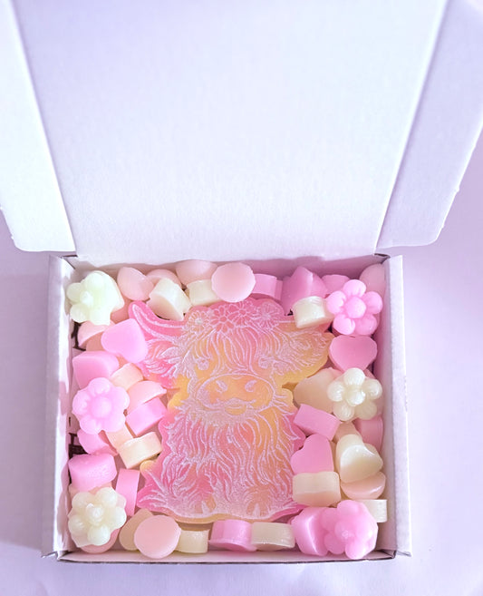 Highland Cow Wax Melt Box