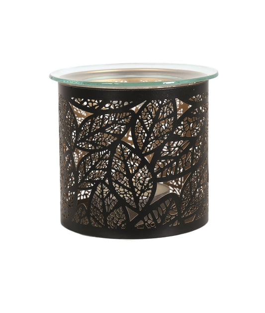 Black Leaf Candle Burner